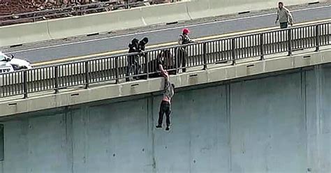 19-year-old dangling from tallest bridge in California rescued